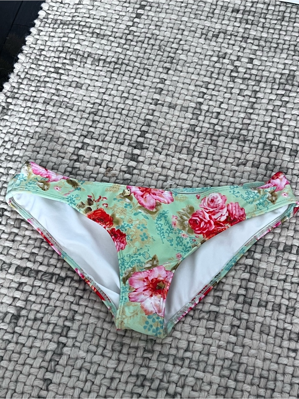 Amore + Sorvete Mint Floral Bikini Bottom